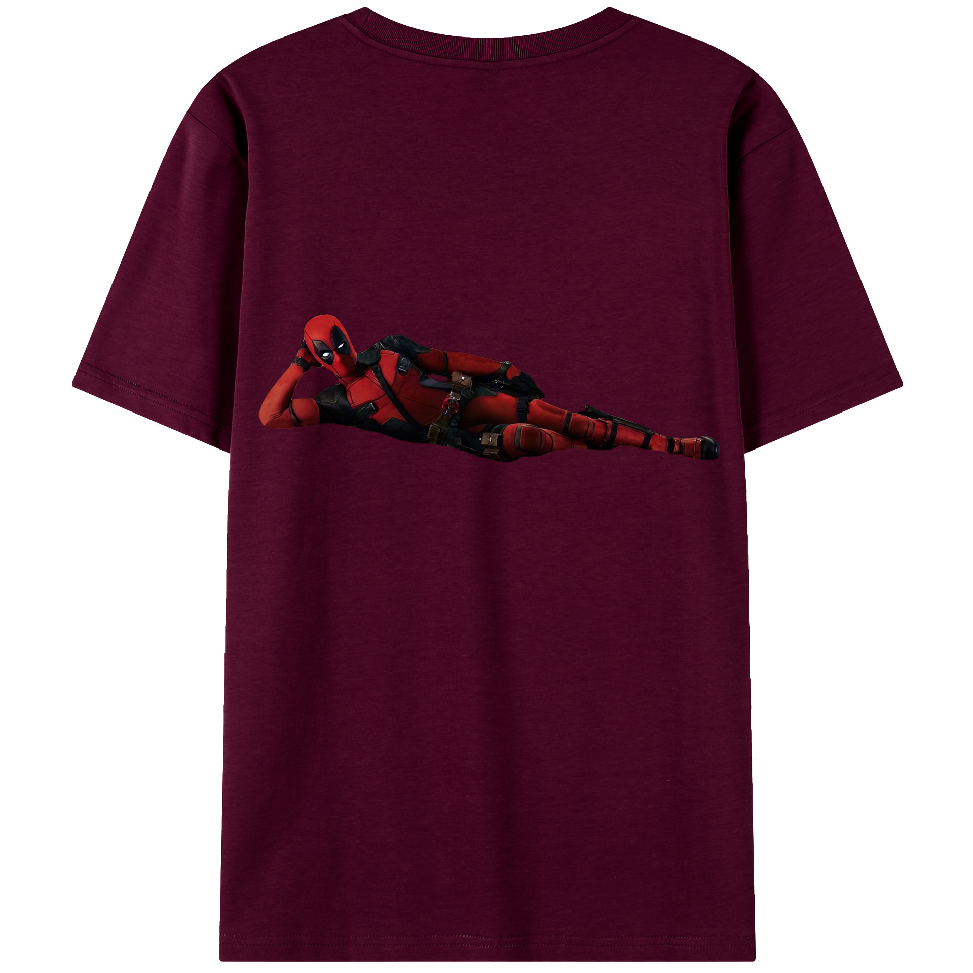 （画像用） Deadpool デッドプール レディース半袖Tシャツ(バックプリント)
